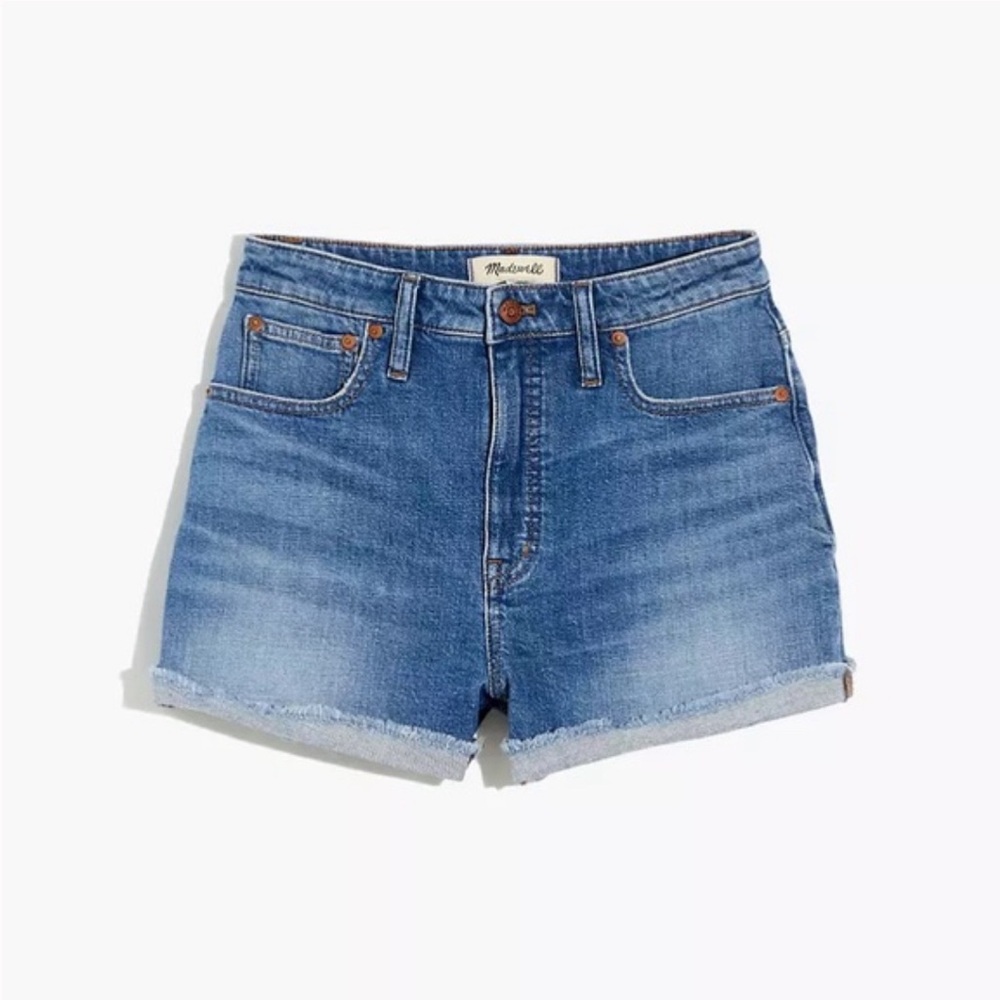 Madewell Curvy High-Rise Denim Shorts - Lavista Wash 18W